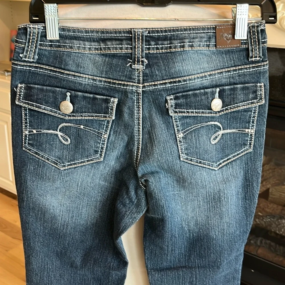 Justice Jeans Simply Low Boot Cut Girls 10.5